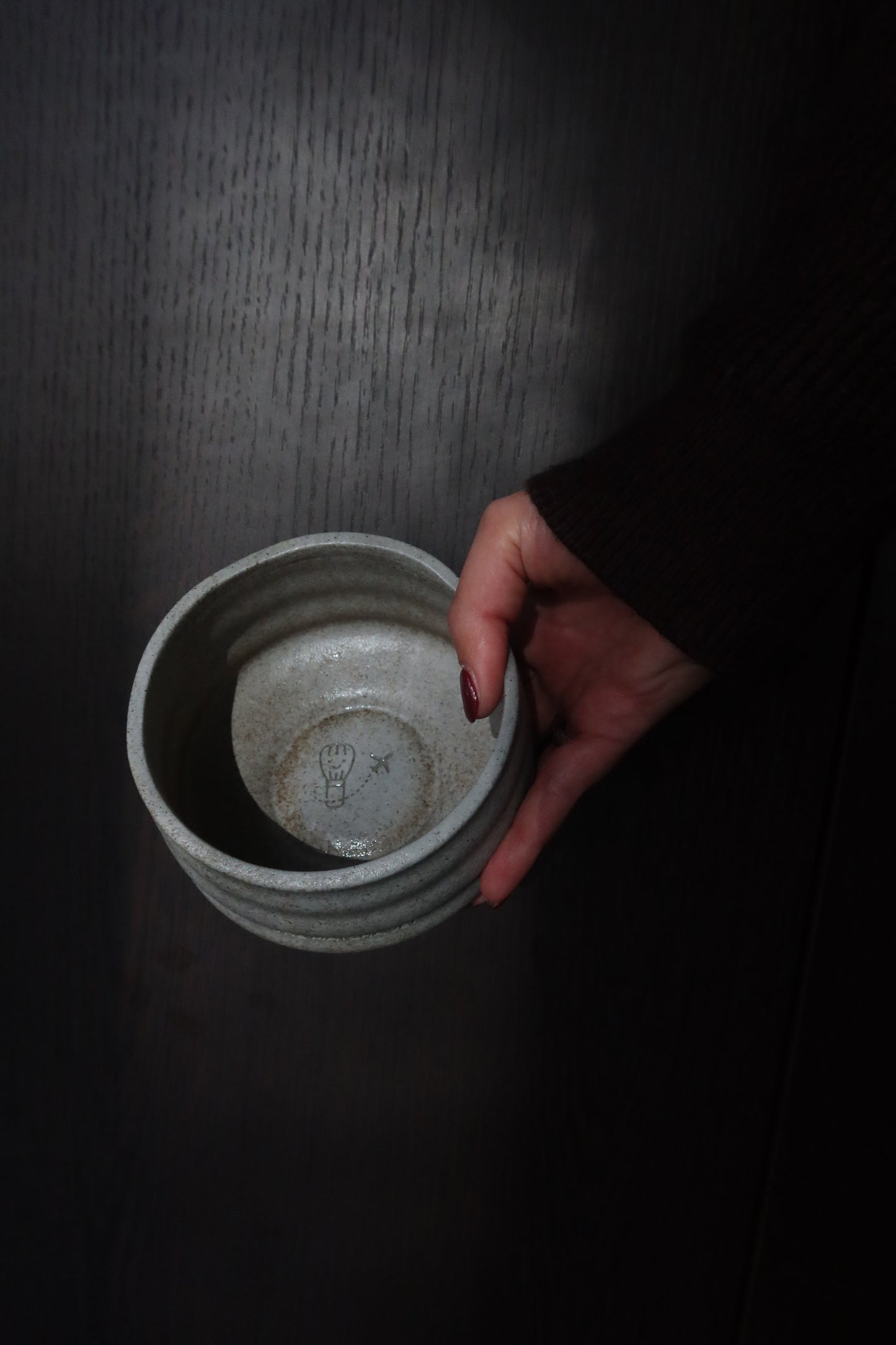 Bowl and whisk holder